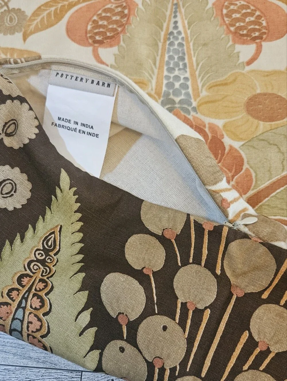 Pottery Barn Cassendra Palampore Reversible Sham 20x20 Rare